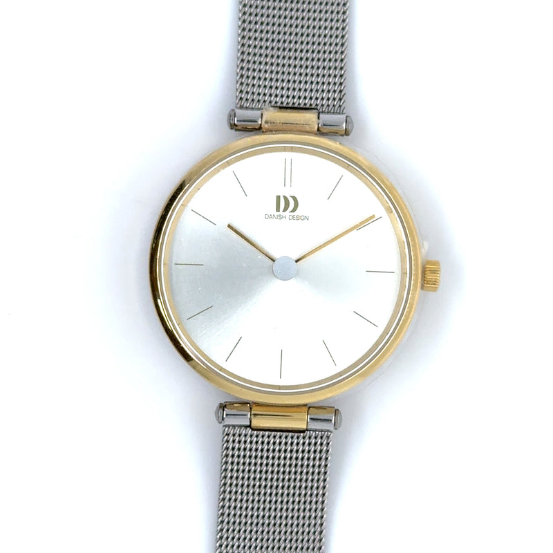 Danish Design White/Yellow Dial Watch