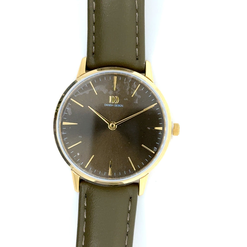 Danish Design Green/Yellow Dial Watch