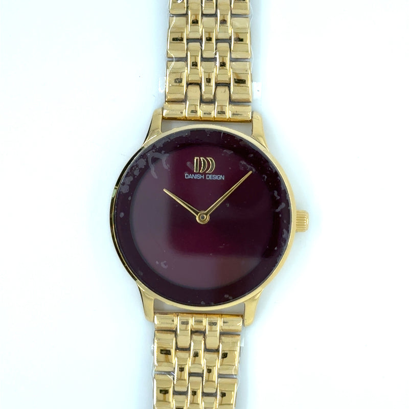 Danish Design Wine Dial Watch