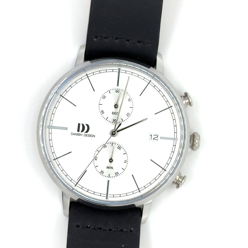 Danish Design White/Silver Dial Watch