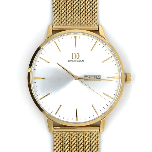 Danish Design Silver/Gold Dial Watch