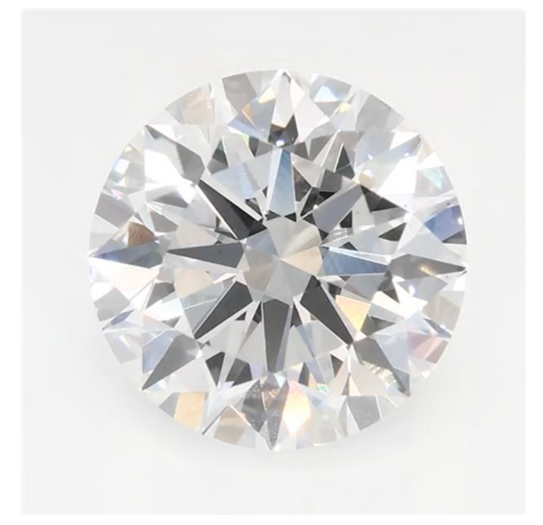 Laboratory Grown Diamond - 2.07ct (8.14mm) F VS1 GCAL & Stone Setting