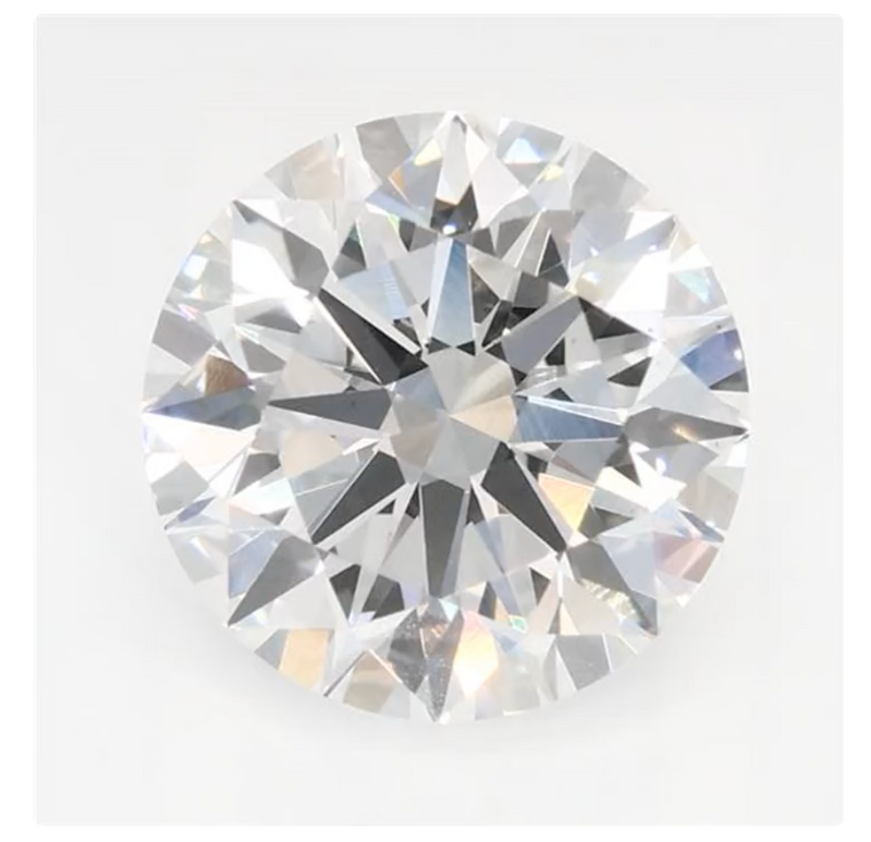 Laboratory Grown Diamond - 2.07ct (8.14mm) F VS1 GCAL & Stone Setting