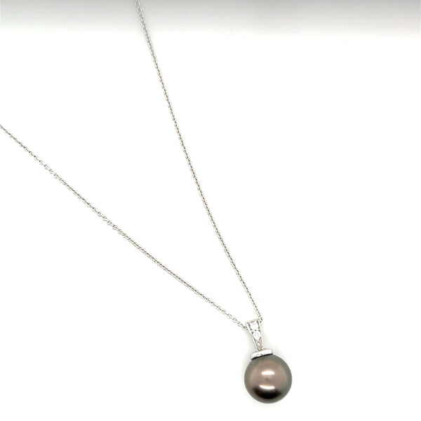 14kwg Tahitian Peal Pendant Necklace