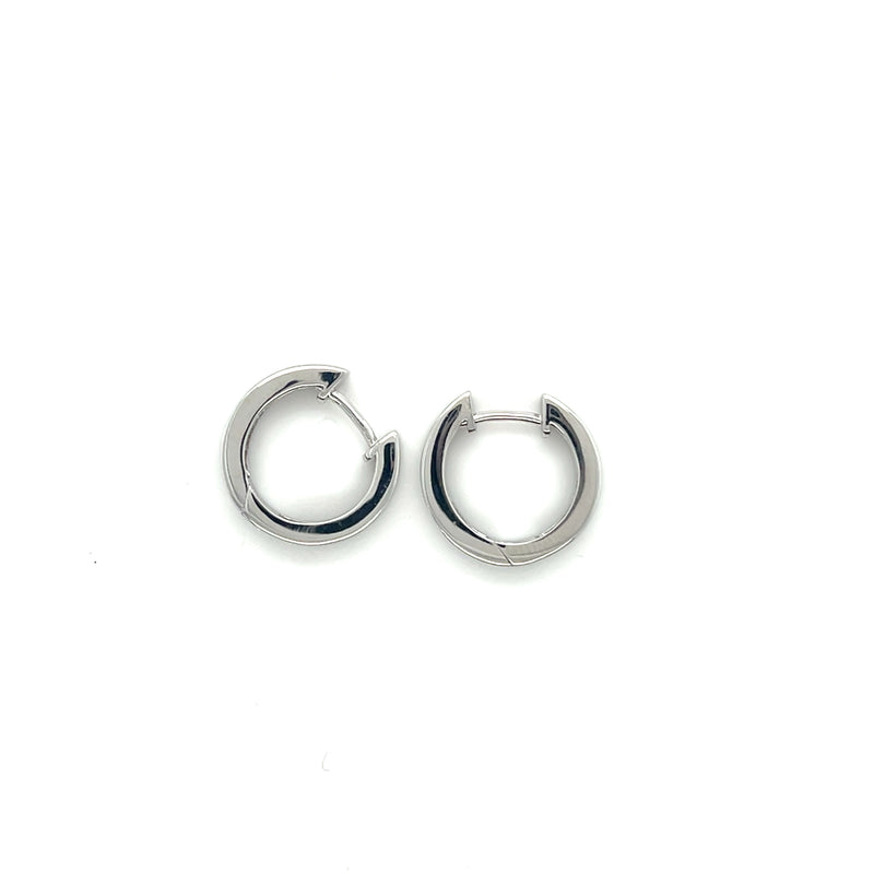 Sterling 13.3 x 5mm Hoops