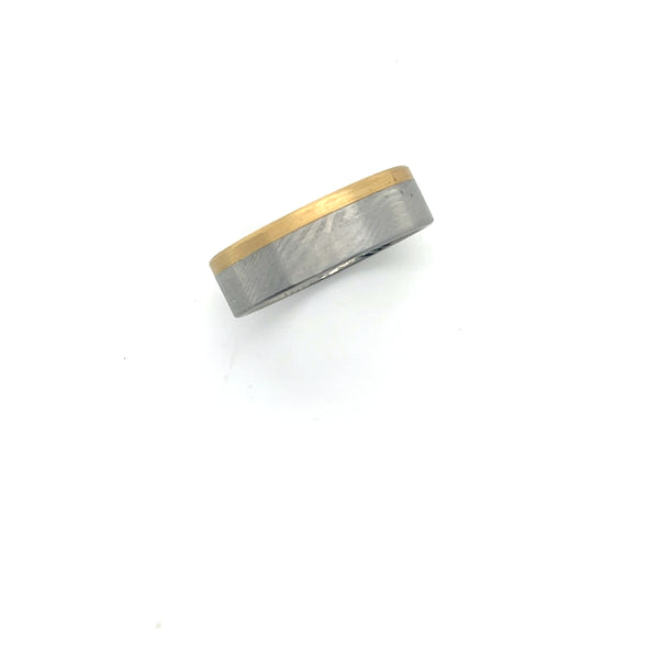 7mm 800 Series Damascus 14kyg Band
